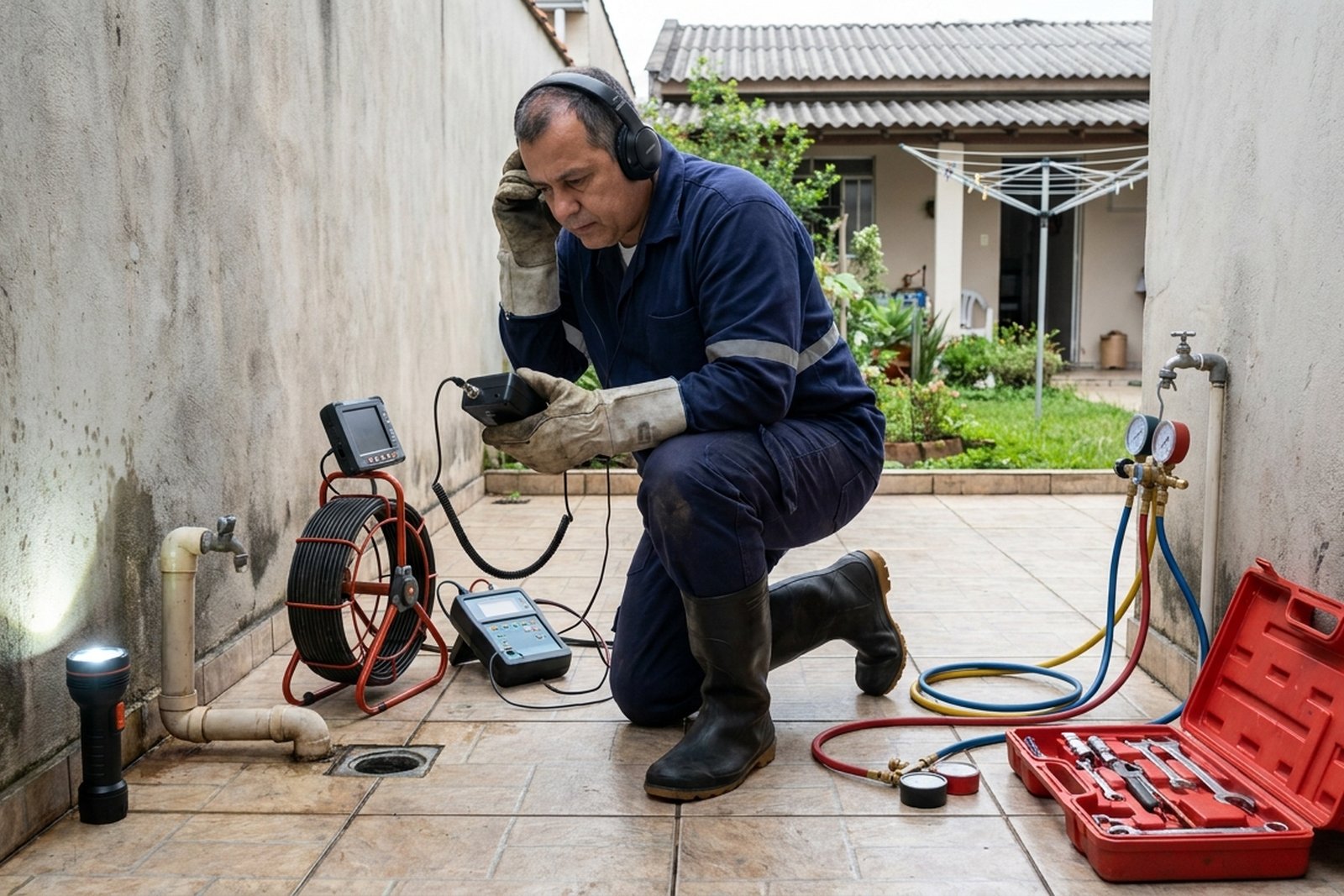 Detecção de Vazamento de Esgoto em Brasília‑DF